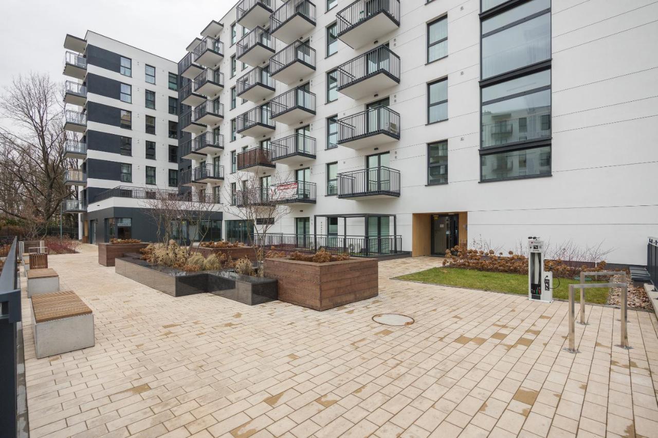 Aurora Prime Apartment Warschau Exterior foto