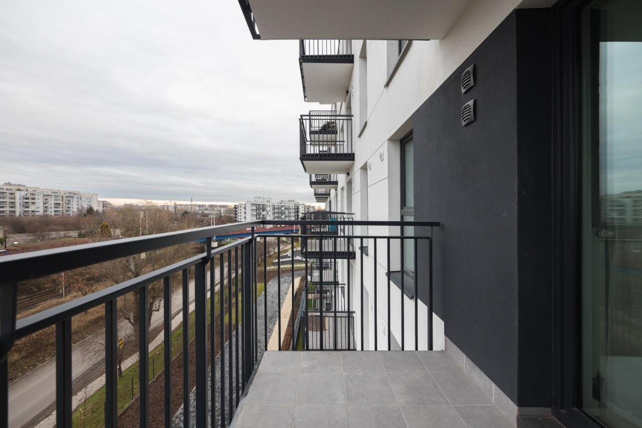 Aurora Prime Apartment Warschau Exterior foto