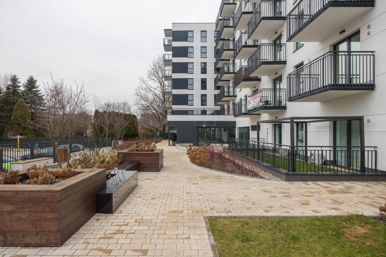 Aurora Prime Apartment Warschau Exterior foto
